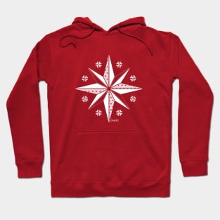 Star of Fëanor (white) Hoodie